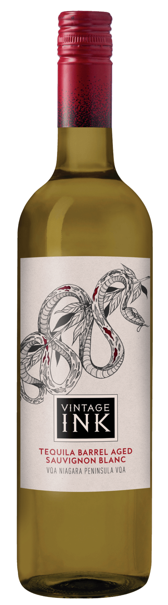 an image of Vintage Ink Tequila Barrel Aged Sauvignon Blanc VQA